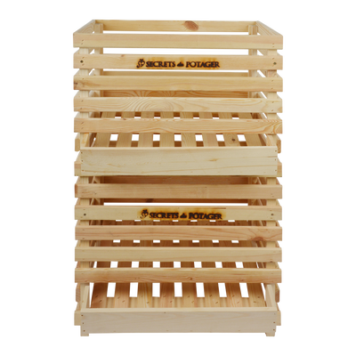 Caja Madera para Almacenaje de Patatas